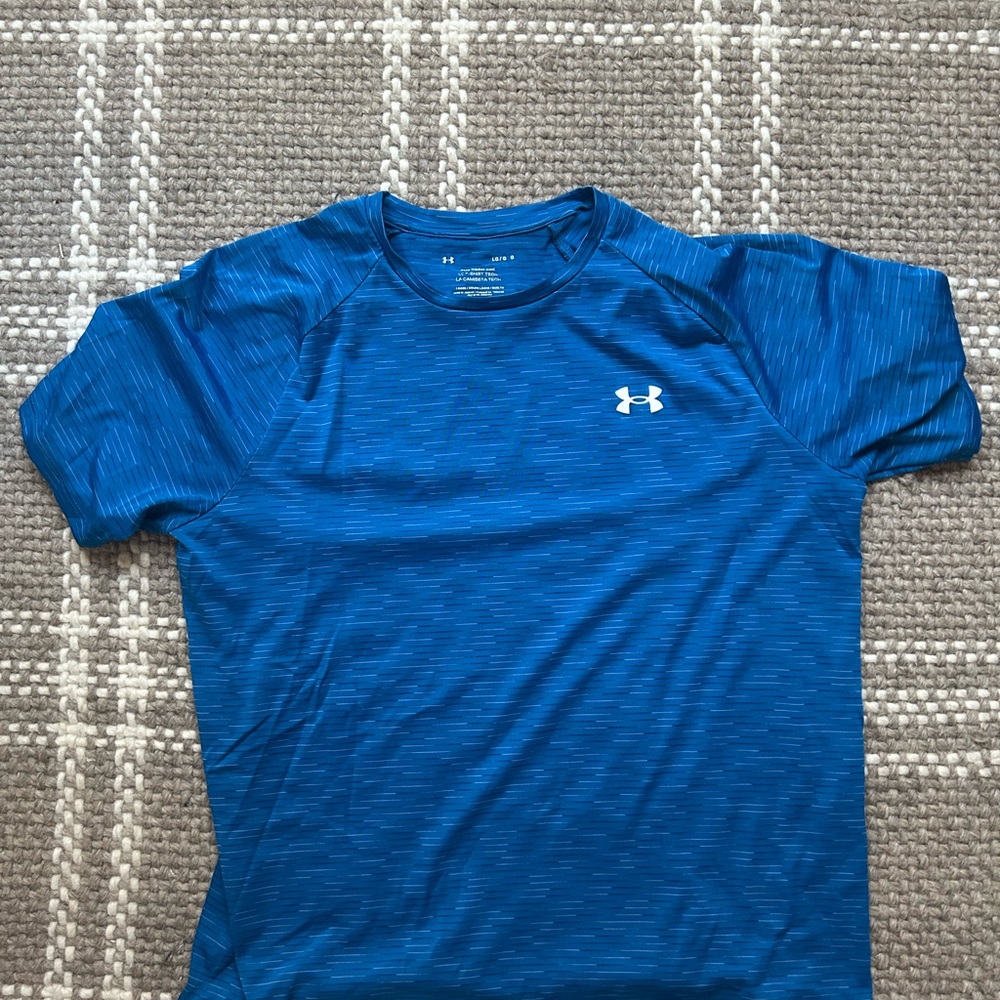 Under Armour Men's The Tech Tee in Blue